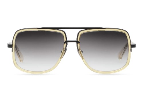 Dita MACH ONE DRX-2030 TITANIUM - W - 59 Napszemüvegek Fekete,Arany Pilóta (Aviator)