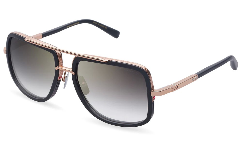 Dita MACH ONE DRX-2030 TITANIUM - L - 59 Napszemüvegek Rózsaarany,Fekete Pilóta (Aviator)