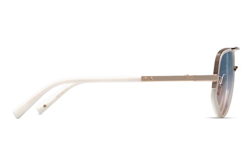 Dita MACH-X DTS463-A - 03 - 55 Napszemüvegek Arany,Fehér Pilóta (Aviator)