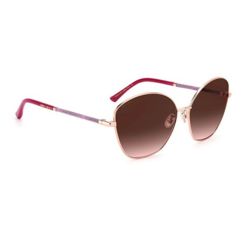 Jimmy Choo MARILIA/G/SK - N6EM2 - 63 Napszemüvegek Rózsaarany,Rózsaszín Pillangó