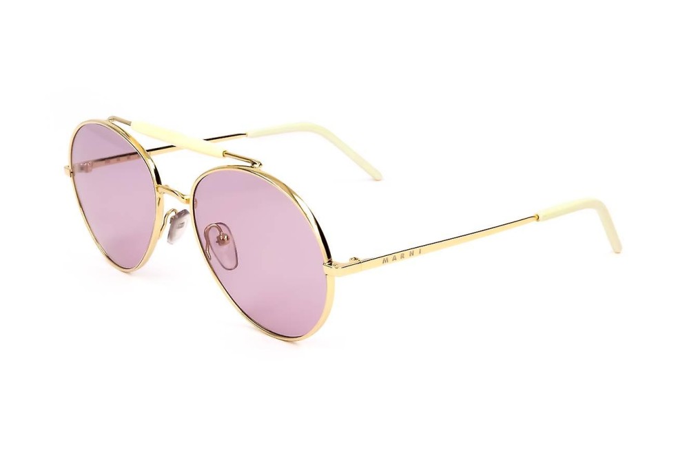 Marni ME115S - 718 - 54 Napszemüvegek Arany Pilóta (Aviator)