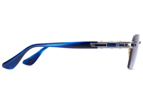 Dita META-EVO ONE DTS147-A - 02 - 56 Napszemüvegek Kék,Mintás,Ezüst Szögletes