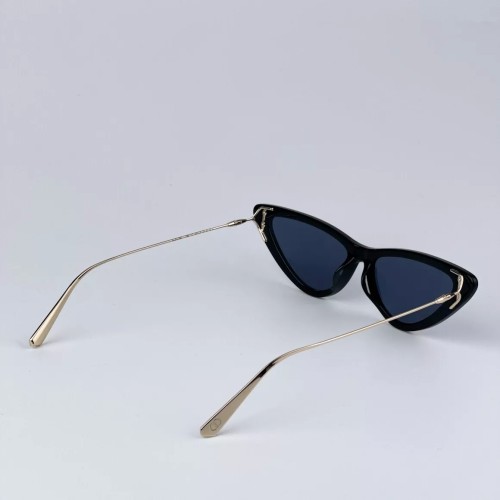Dior MISSDIOR B4U - 12B0 A - 55 Napszemüvegek Fekete,Arany Cat Eye (Macskaszem)