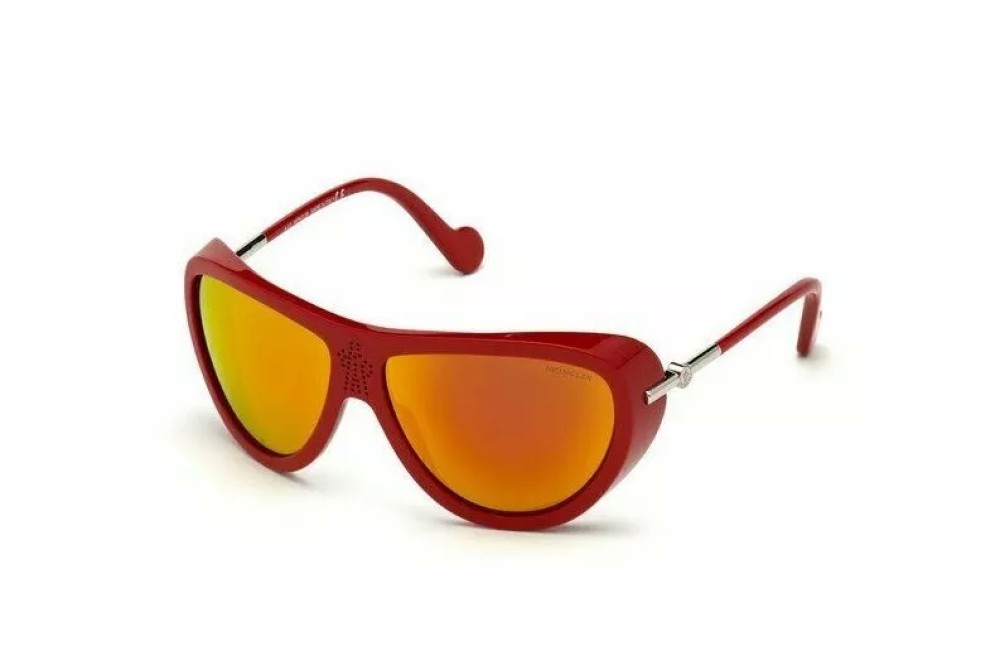 Moncler ML0128 - 66C - 61 Napszemüvegek Piros Pilóta (Aviator)