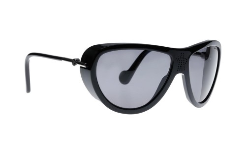 Moncler ML0128 - 01D - 61 - POLARIZÁLT LENCSÉKKEL Napszemüvegek Fekete Pilóta (Aviator)
