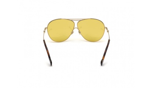 Moncler ML0169 CANDESCE - 32E - 64 Napszemüvegek Arany, Havanna Pilóta (Aviator)