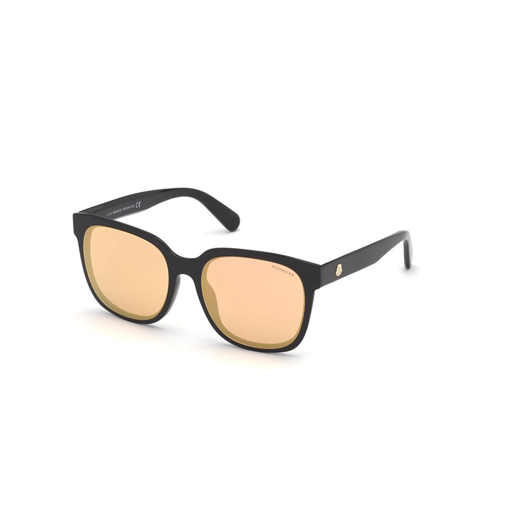Moncler ML0198 BIOBEAM - 01G - 55 Napszemüvegek Fekete Szögletes