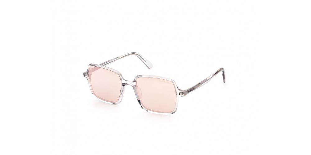 Moncler ML0212 SHADORN - 26L - 51 Napszemüvegek Átlátszó, Ezüst Szögletes