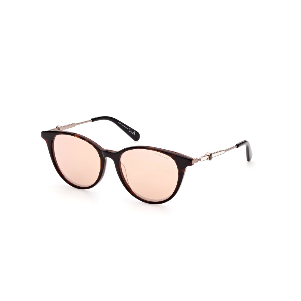 Moncler ML0226 - 56U - 53 Napszemüvegek Dark Havanna Pillow (Lekerekített)