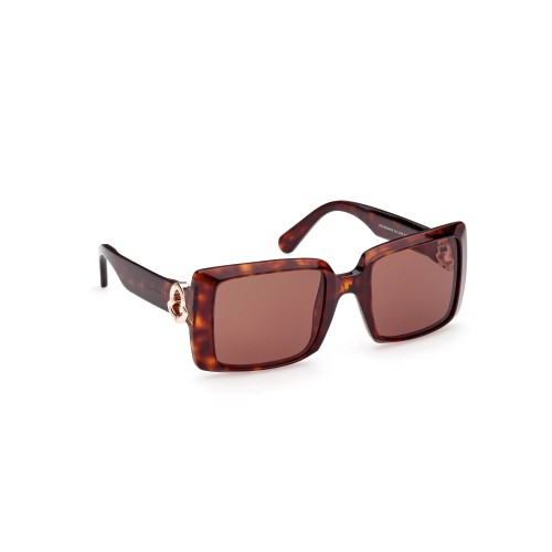 Moncler ML0244 PROMENADE - 52E - 53 Napszemüvegek Havanna Szögletes