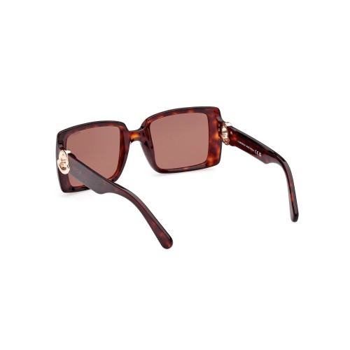 Moncler ML0244 PROMENADE - 52E - 53 Napszemüvegek Havanna Szögletes