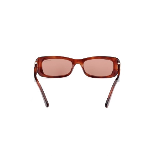 Moncler ML0245 MINUIT - 54E - 55 Napszemüvegek Havanna Szögletes
