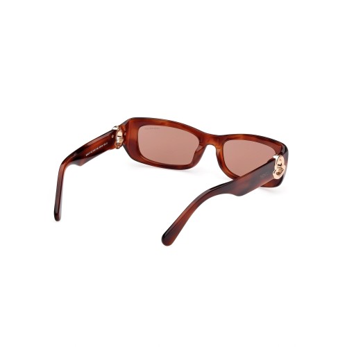 Moncler ML0245 MINUIT - 54E - 55 Napszemüvegek Havanna Szögletes