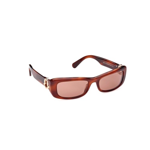 Moncler ML0245 MINUIT - 54E - 55 Napszemüvegek Havanna Szögletes