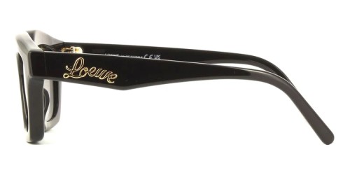 Loewe LW40078I - 01B - 49 Napszemüvegek Fekete,Arany Szögletes