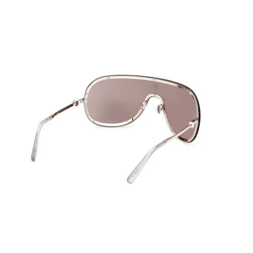 Moncler ML0256 AVIONN - 16C - 138 Napszemüvegek Ezüst Shield