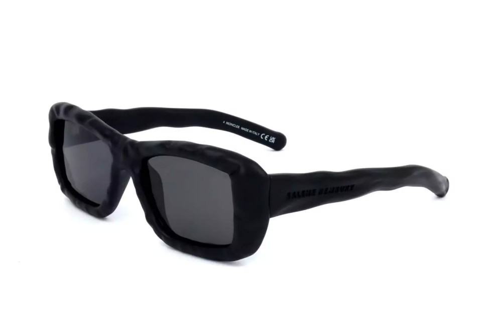 Moncler ML0292-P - 02A - 54 Napszemüvegek Fekete Szögletes