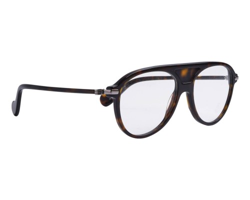 Moncler ML5033 - 052 - 55 Optikai keretek Dark Havanna Pilóta (Aviator)