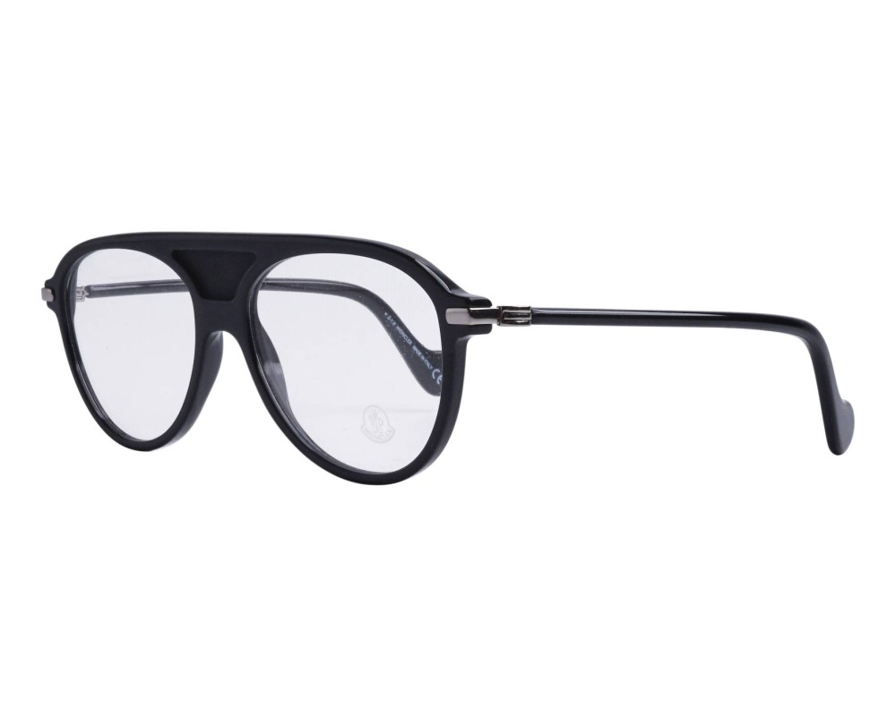 Moncler ML5033 - 001 - 55 Optikai keretek Fekete Pilóta (Aviator)