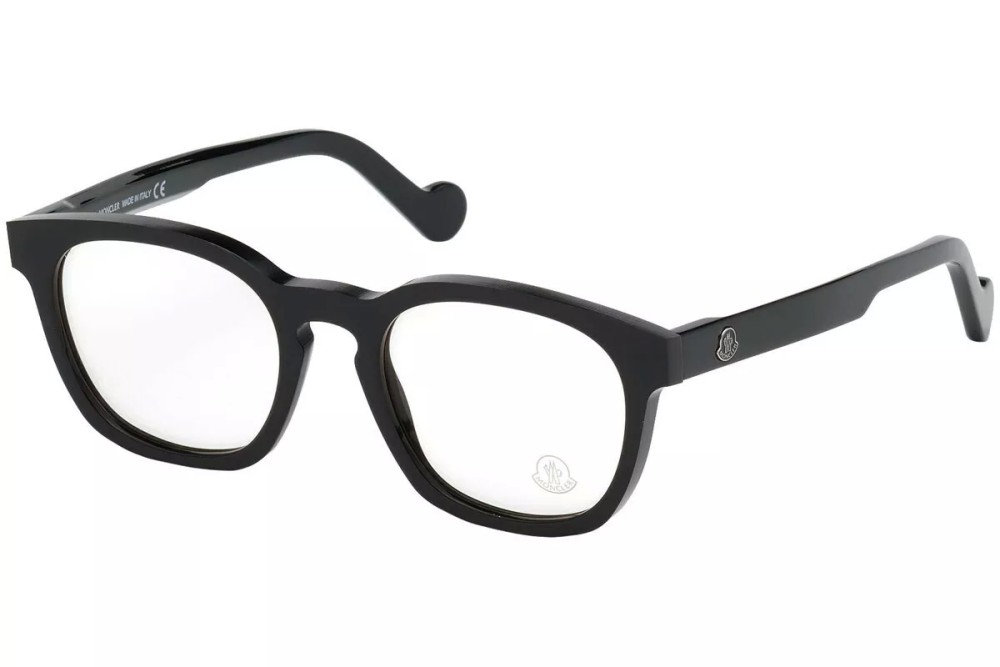 Moncler ML5039 - 001 - 51 Optikai keretek Fekete Pillow (Lekerekített)