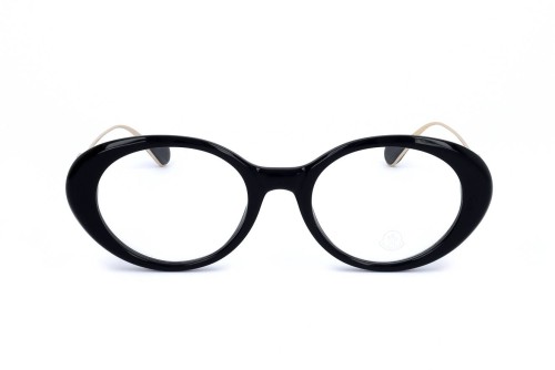 Moncler ML5055 - 001 - 52 Optikai keretek Fekete,Arany Ovális