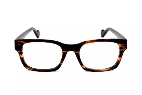 Moncler ML5070-F - 055 - 53 Optikai keretek Dark Havanna Szögletes