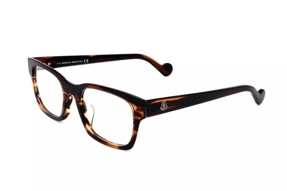 Moncler ML5070-F - 055 - 53 Optikai keretek Dark Havanna Szögletes