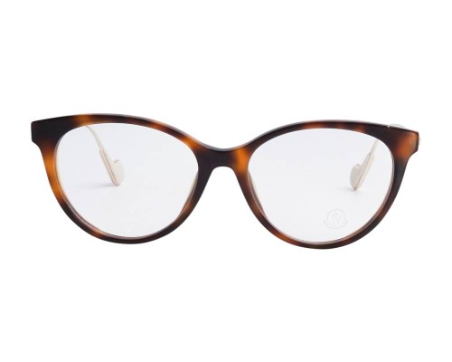 Moncler ML5071 - 052 - 53 Optikai keretek Havanna, Arany Cat Eye (Macskaszem)