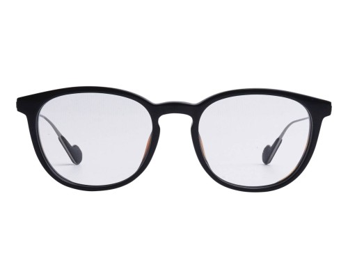 Moncler ML5072 - 001 - 53 Optikai keretek Fekete Pillow (Lekerekített)