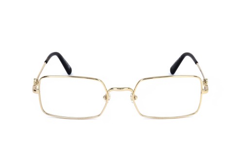 Moncler ML5127 - 032 - 55 Optikai keretek Arany,Fekete Szögletes