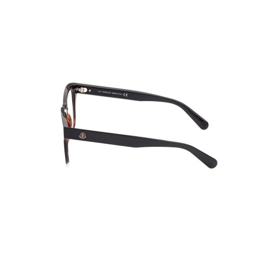 Moncler ML5132 - 005 - 52 Optikai keretek Fekete Szögletes