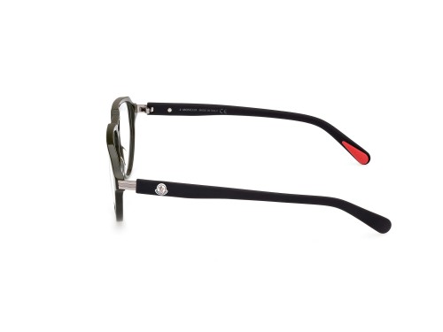 Moncler ML5162 - 096 - 57 Optikai keretek Zöld,Fekete Pilóta (Aviator)