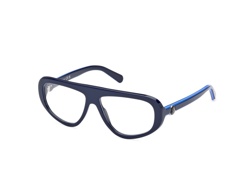 Moncler ML5196 - 090 - 57 Optikai keretek Kék Pilóta (Aviator)