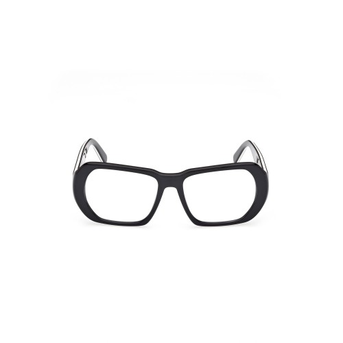 Moncler ML5197 - 001 - 54 Optikai keretek Fekete,Fehér Szögletes