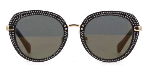 Jimmy Choo MORI/S - 2M2K1 - 52 Napszemüvegek Fekete,Arany Kerek