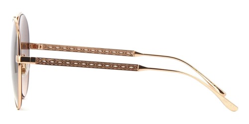Jimmy Choo NORIA/F/S - BKUG4 - 61 Napszemüvegek Arany Pilóta (Aviator)