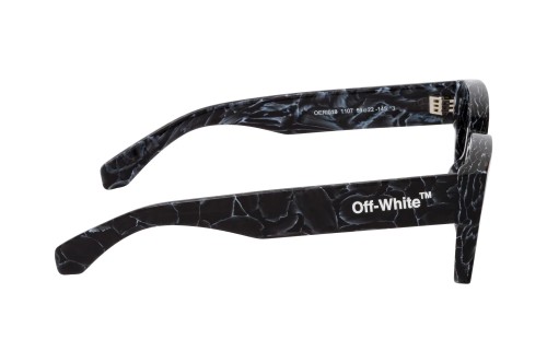 Off-White OERI018 ZURICH - 1107 - 51 Napszemüvegek Fekete,Szürke,Mintás Szögletes