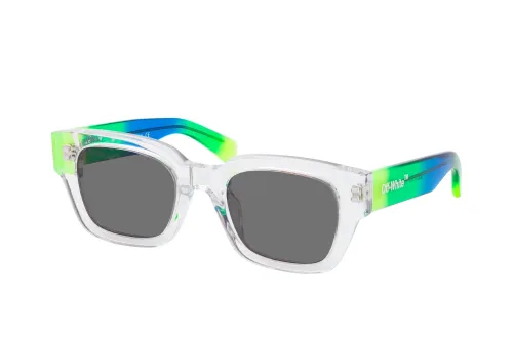 Off-White OERI018 ZURICH - 8507 - 51 Napszemüvegek Átlátszó, Színes Szögletes