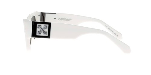 Off-White OERI049 LEONARDO - 0107 - 51 Napszemüvegek Fehér Szögletes
