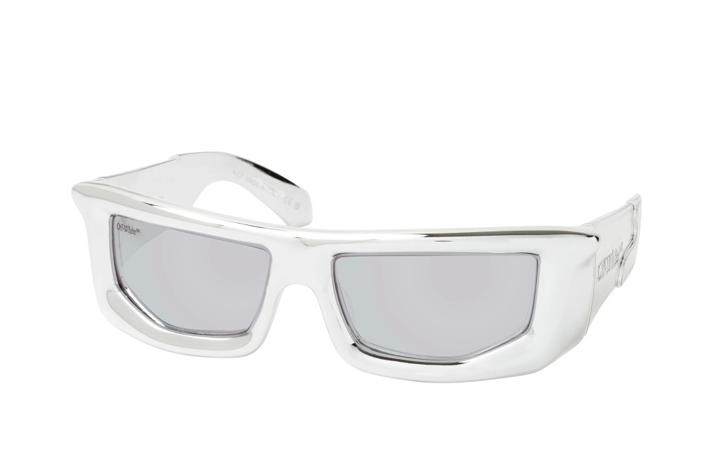 Off-White OERI074 VOLCANITE - 7272 - 58 Napszemüvegek Ezüst Szögletes