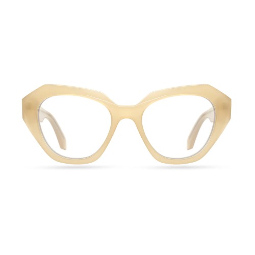 Off-White OERJ043 - 1700 - 51 Optikai keretek Bézs Cat Eye (Macskaszem)
