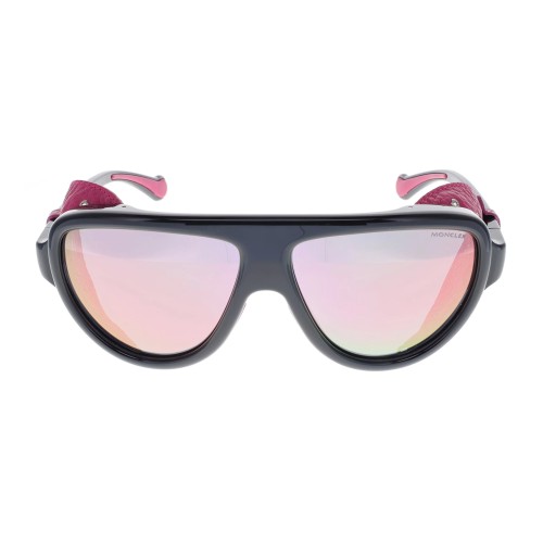 Moncler ML0089 - 01Z - 57 Napszemüvegek Fekete,Rózsaszín Pilóta (Aviator)