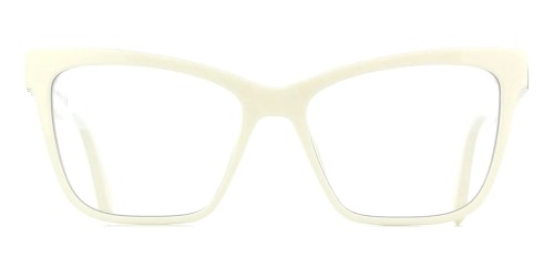 Off-White OERJ067 - 0100 - 55 Optikai keretek Fehér Cat Eye (Macskaszem)