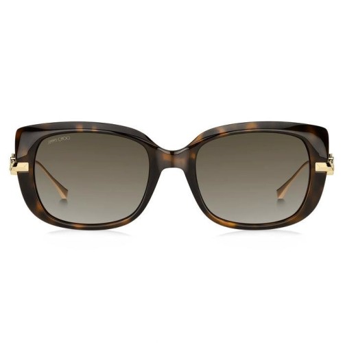 Jimmy Choo ORLA/G/S - 086HA - 54 Napszemüvegek Havana, Arany Szögletes