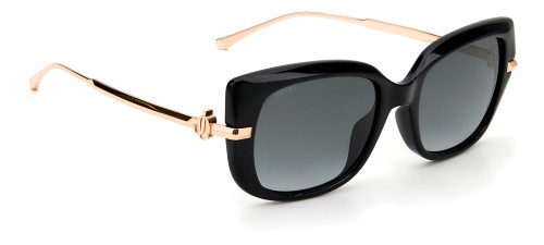 Jimmy Choo ORLA/G/S - 8079O - 54 Napszemüvegek Arany,Fekete Szögletes