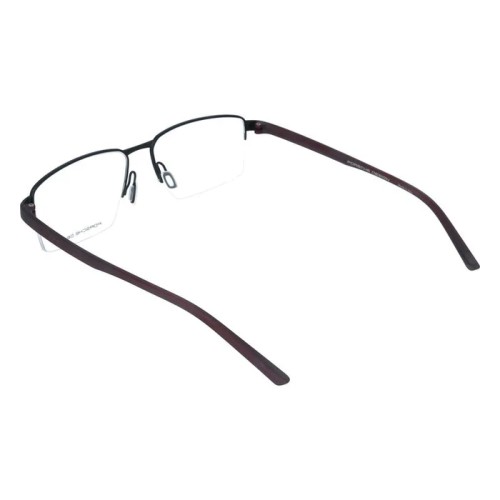 Porsche Design P8394 - A - 57 Optikai keretek Piros Szögletes