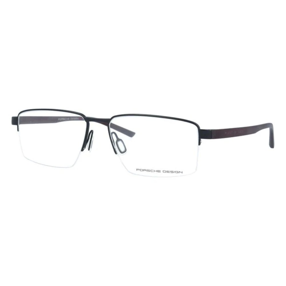 Porsche Design P8394 - A - 57 Optikai keretek Piros Szögletes