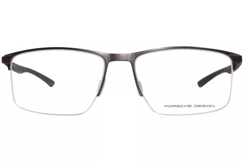 Porsche Design P8752 - B - 55 Optikai keretek Fekete,Szürke Szögletes
