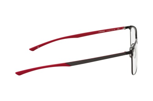 Porsche Design P8753 - A - 55 Optikai keretek Fekete,Piros Szögletes