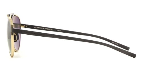 Porsche Design P8972 - B - 55 Napszemüvegek Arany,Fekete Kerek